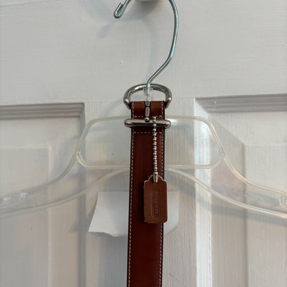 Coach Leather Belt